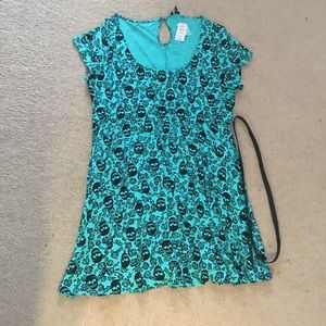 Torrid skull skater dress